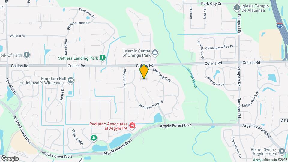 8040 Macinnes Dr E Map and Location Details