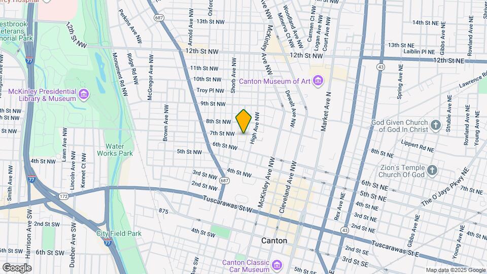 808 7th St NW Map and Location Details