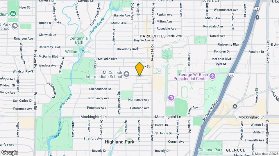 3441 Granada Ave Map and Location Details