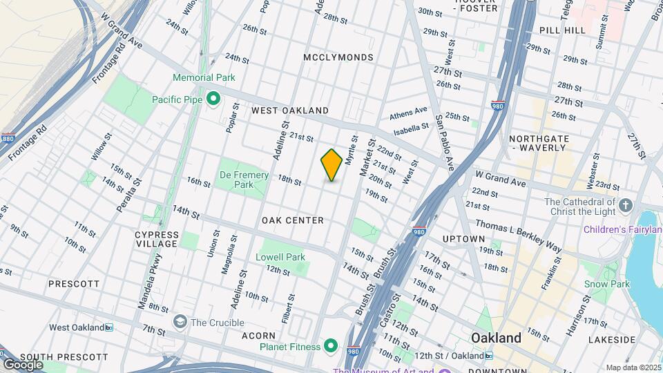 964 18th St Map and Location Details