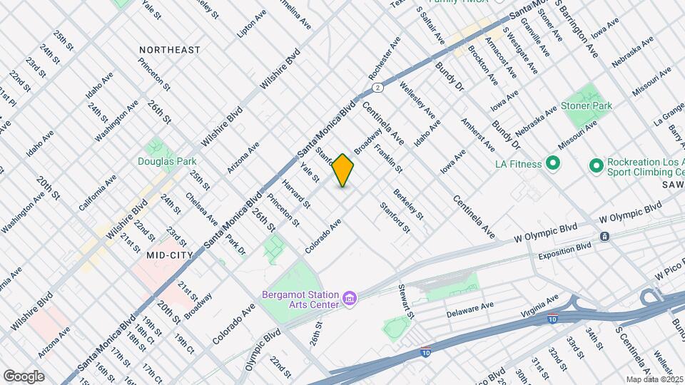 1533 Yale St Map and Location Details