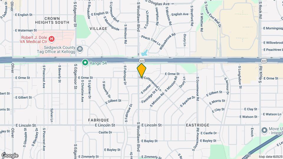 6411 E Cottonwood Ln Map and Location Details