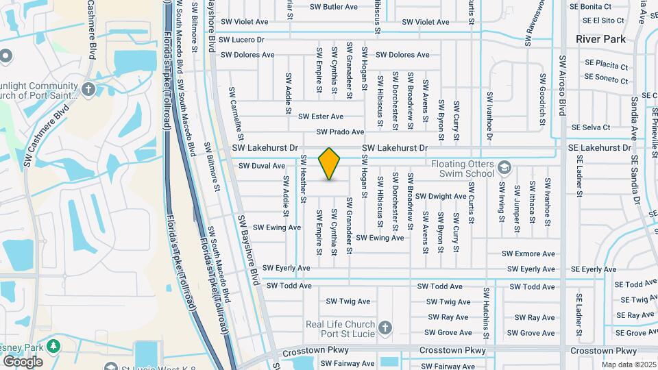 542 SW Duxbury Ave Map and Location Details