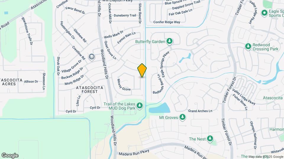 16414 Sylvan Dale Dr Map and Location Details