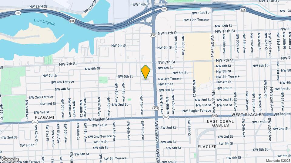 4265 NW 4th St Map and Location Details