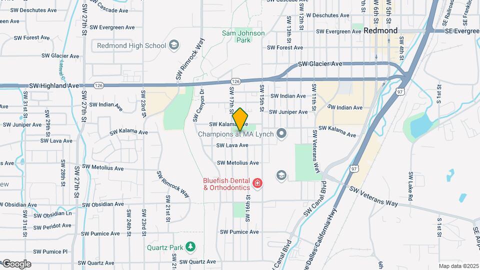 Eagle Rock Apartments Map and Location Details