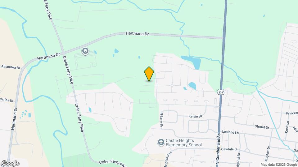 554 Torrey Pines Ln Map and Location Details