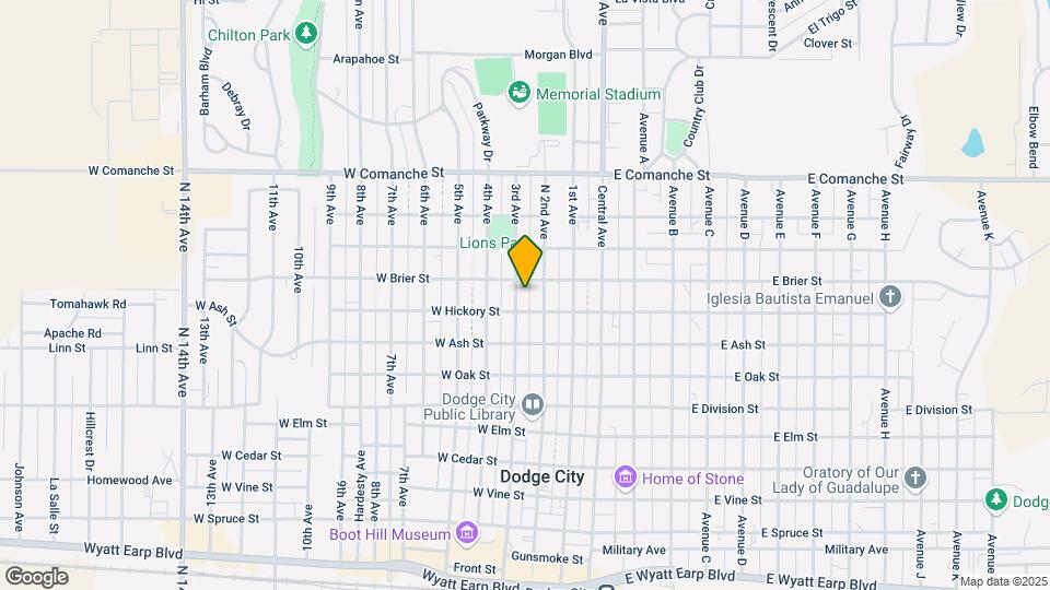 1406 3rd Ave Map and Location Details