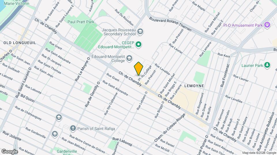 Longueuil 2 Map and Location Details