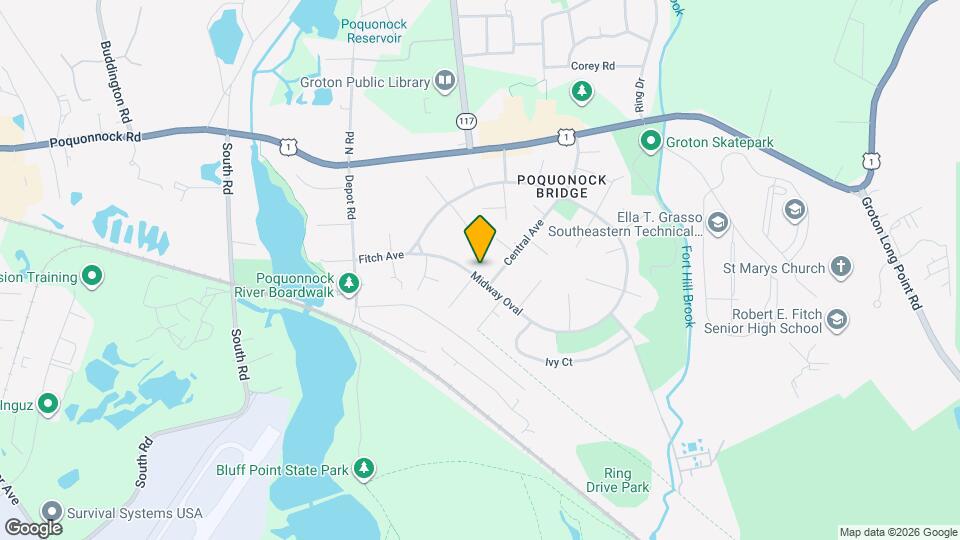 106 Midway Oval Map and Location Details