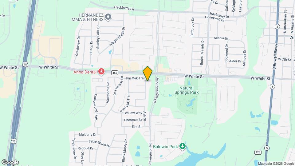 817 Live Oak Dr Map and Location Details