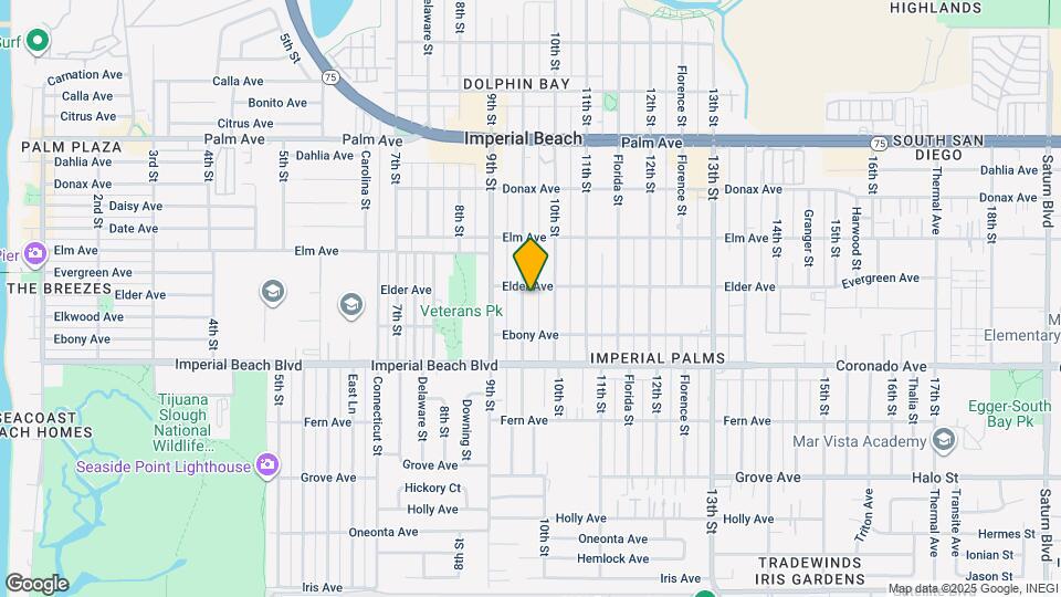 1015 Emory St Map and Location Details