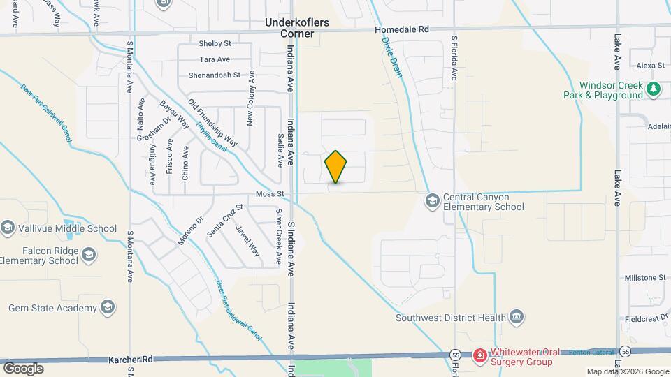 13865 Maravilla St Map and Location Details