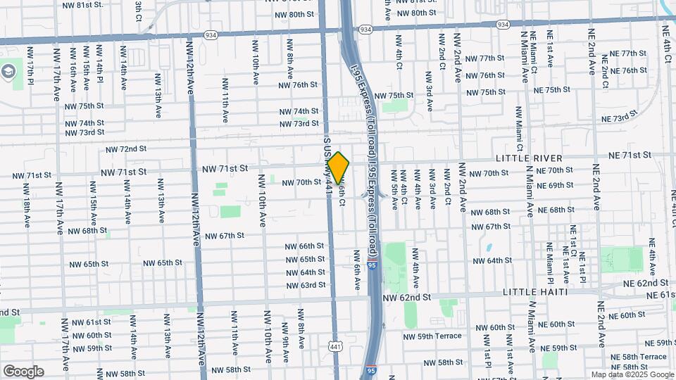 6930 NW 6th Ct, Unit 2 Map and Location Details