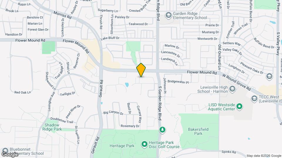 713 Belmeade Ln Mapa y Detalles de la Ubicación