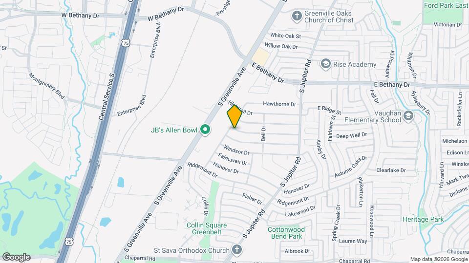 512 Cumberland Dr Mapa y Detalles de la Ubicación