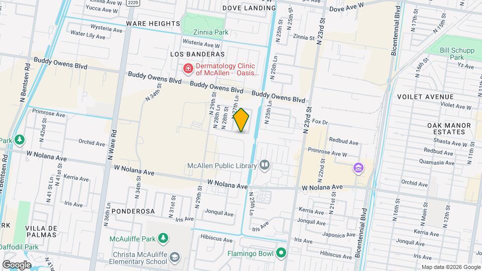 2621 Quamasia Ave Map and Location Details