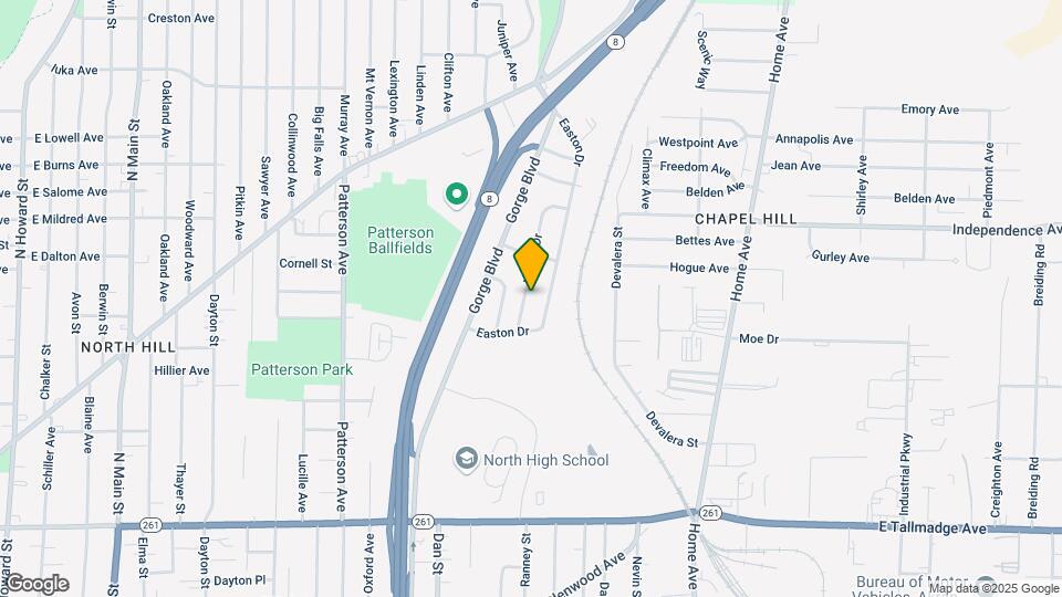 1171 Hilltop Dr Map and Location Details