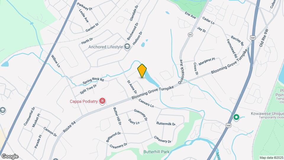 10 Oakwood Terrace Map and Location Details