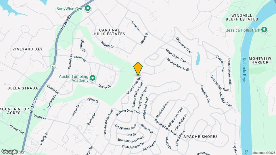 2406 Indian Creek Rd Map and Location Details