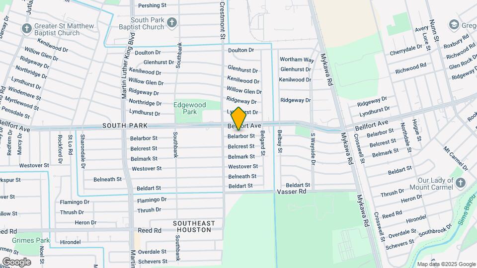 5927 Belarbor St Map and Location Details
