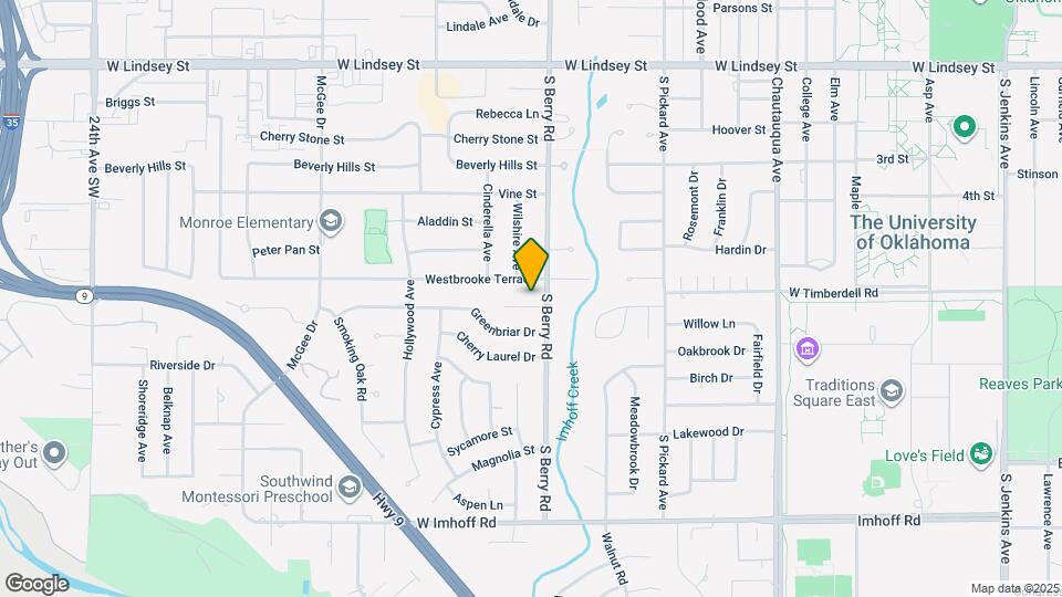 1207 Greenbriar Ct Map and Location Details