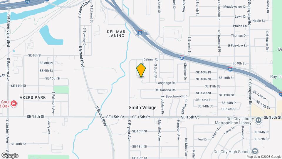 909 Fontana Ln Map and Location Details