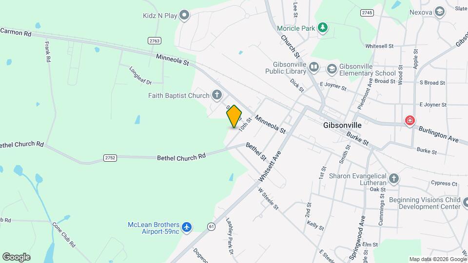 510 10th St Map and Location Details