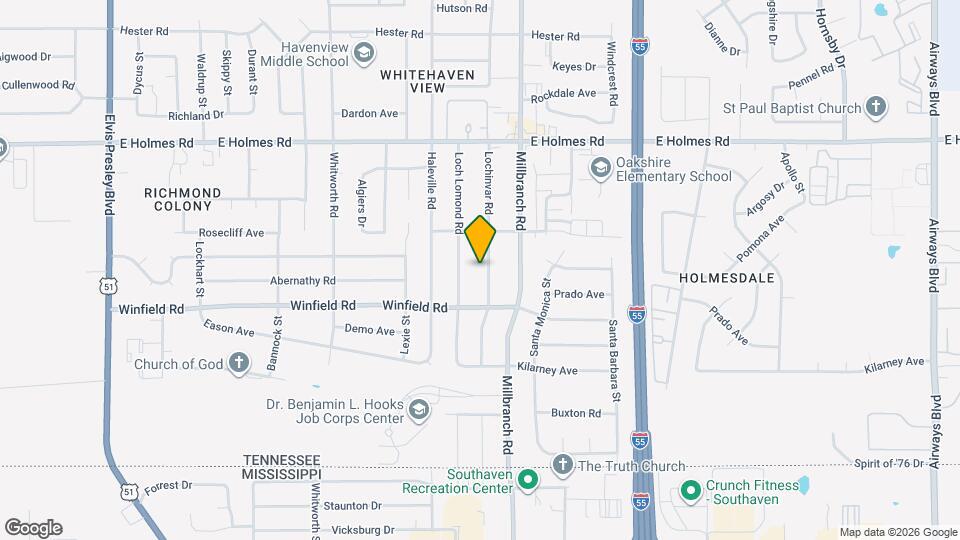5369 Lochinvar Rd Map and Location Details