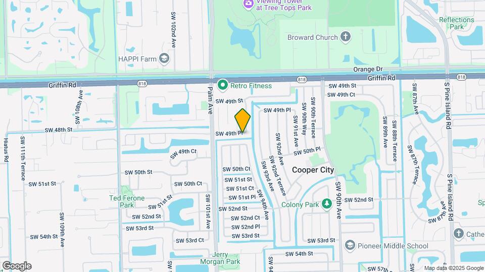 9420 SW 49th Pl Map and Location Details