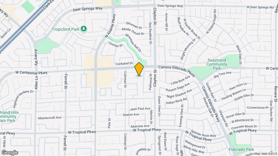 6316 Silver Edge St Map and Location Details