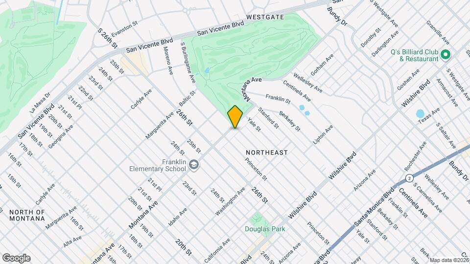 2726 Montana Ave Map and Location Details