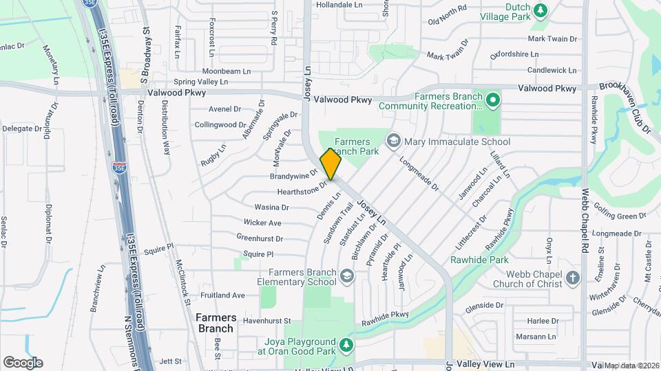 2688 Hearthstone Dr Map and Location Details