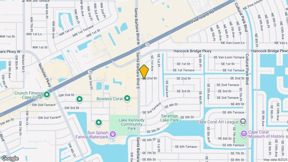 206 SE Santa Barbara Pl Map and Location Details