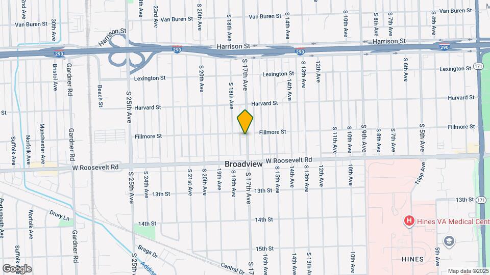 2104-2108 S 17th Ave Map and Location Details