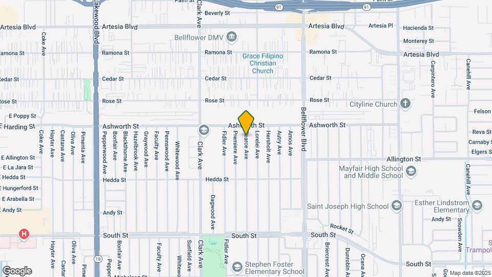 6141 Pearce Ave Map and Location Details