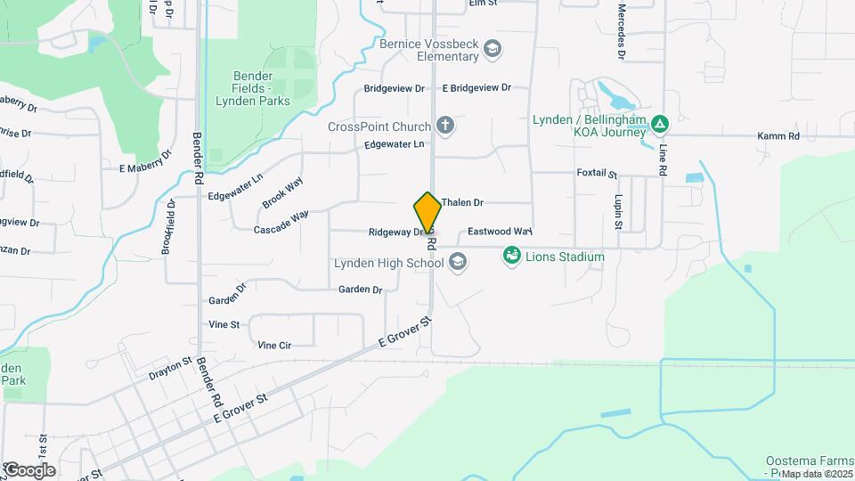 1148 Ridgeway Dr Map and Location Details