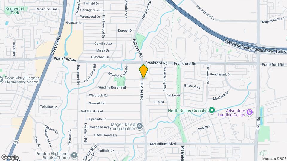 17926 Hillcrest Rd Map and Location Details