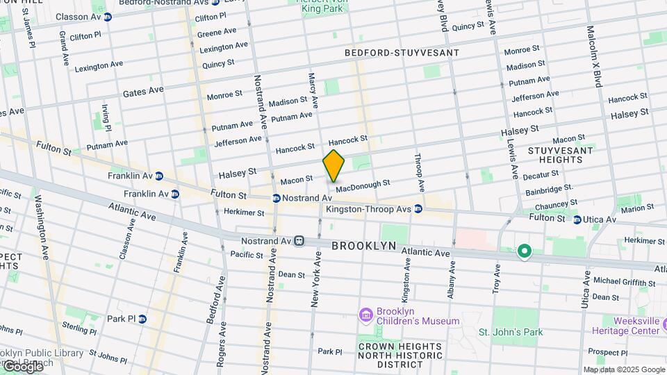 3 Macdonough St Mapa y Detalles de la Ubicación