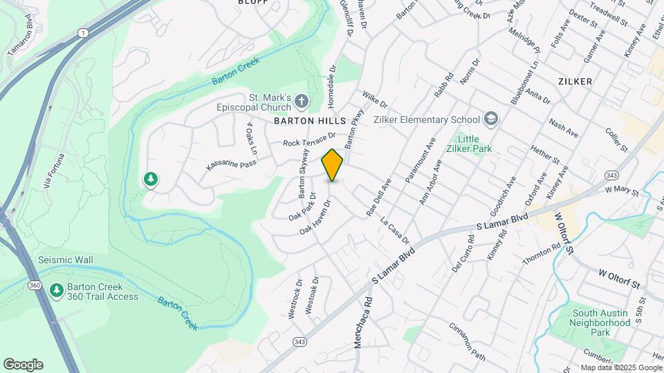 2609 Oak Haven Dr Map and Location Details