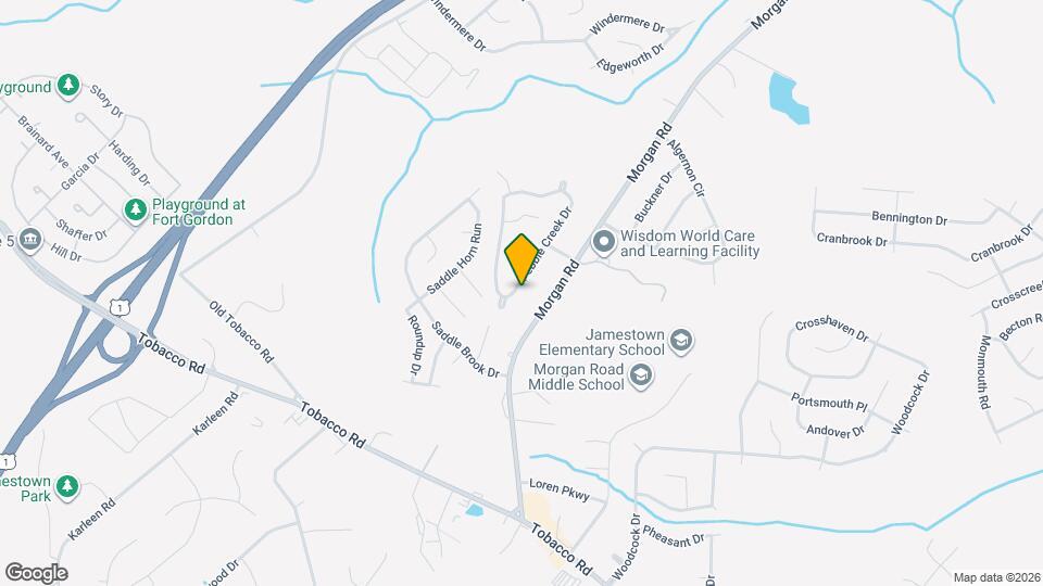 3638 Pebble Creek Dr Map and Location Details