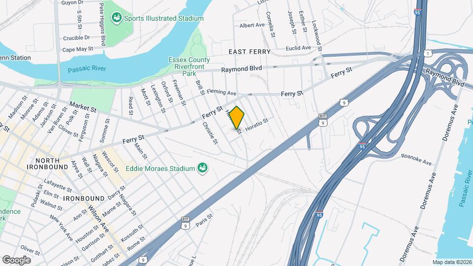 53 Hawkins St Map and Location Details