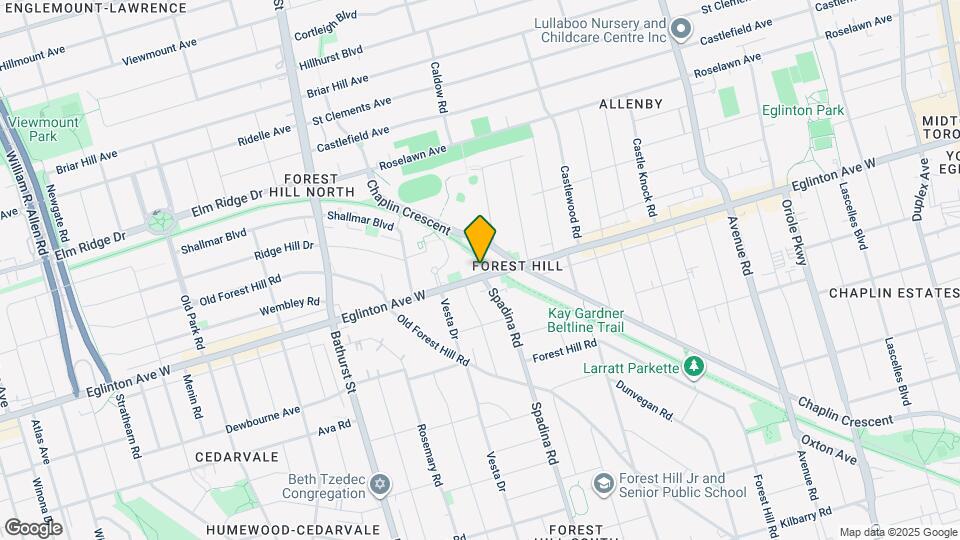 650 Eglinton Avenue West Map and Location Details