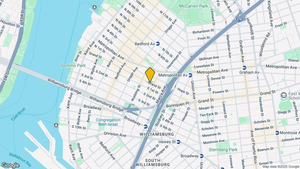 306 Grand St Map and Location Details
