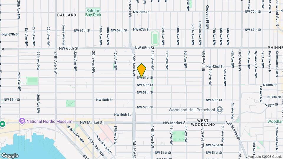 1425 NW 61st St Map and Location Details