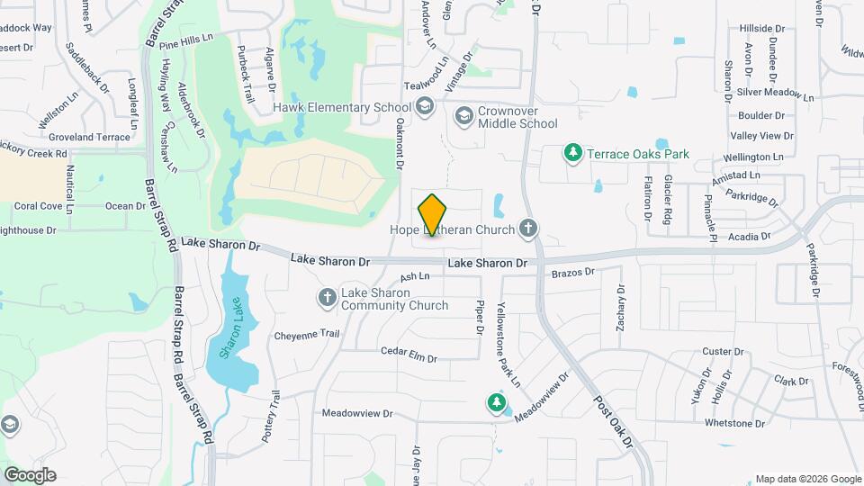 1709 Copper Leaf Dr Map and Location Details