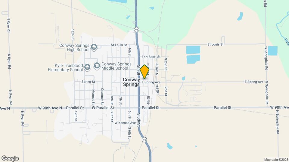 106 N 3rd St Map and Location Details