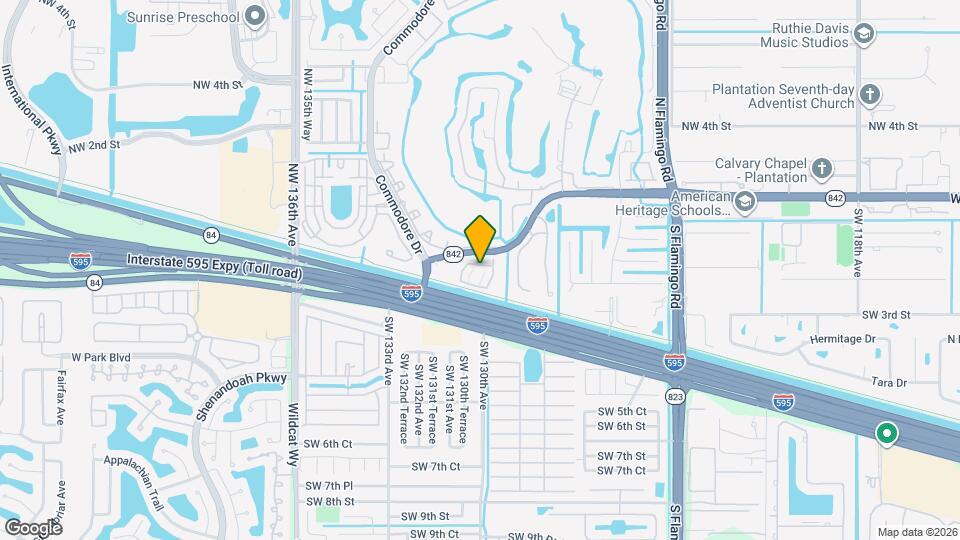 13012 Riverwalk Cir N Map and Location Details