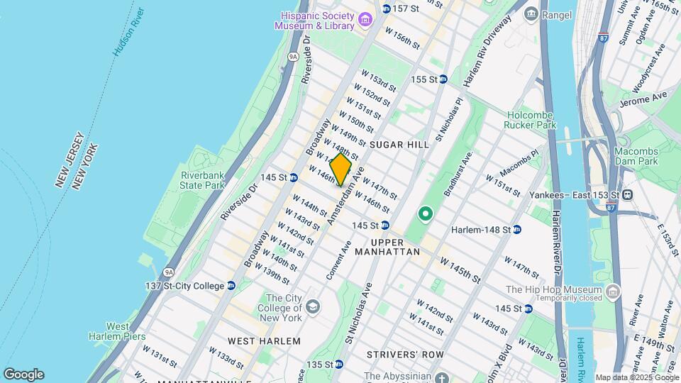 1728 Amsterdam Ave Map and Location Details