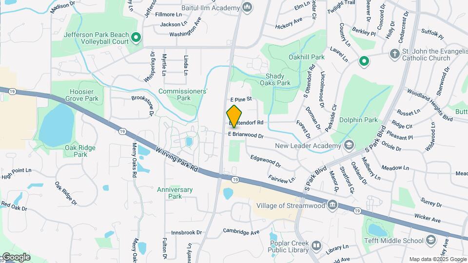 6 E Briarwood Dr Map and Location Details